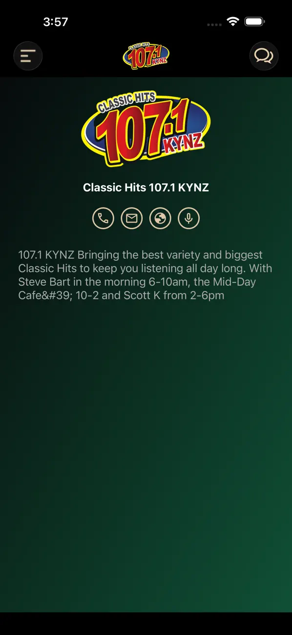 Screenshot #3 pour Classic Hits 107.1