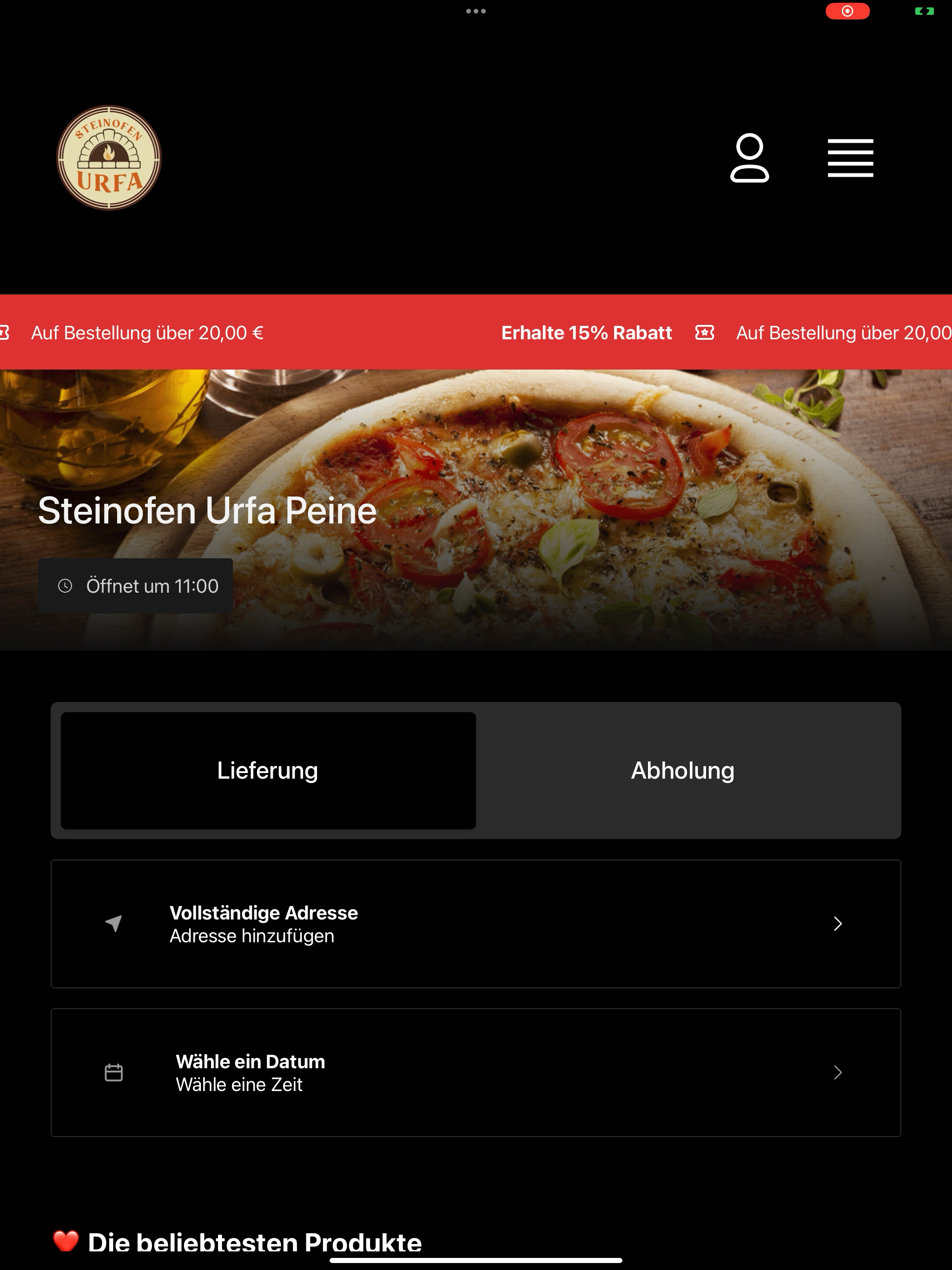 Steinofen Urfa Peine screenshot 5
