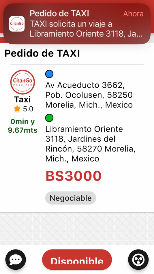 #1. Chango Conductor (iOS) 由: Josue Chavez