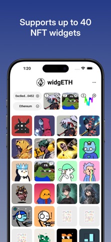 widgETH Screenshot 3 of 4