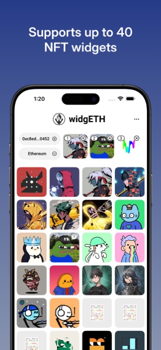 widgETH Screenshot 3 of 4