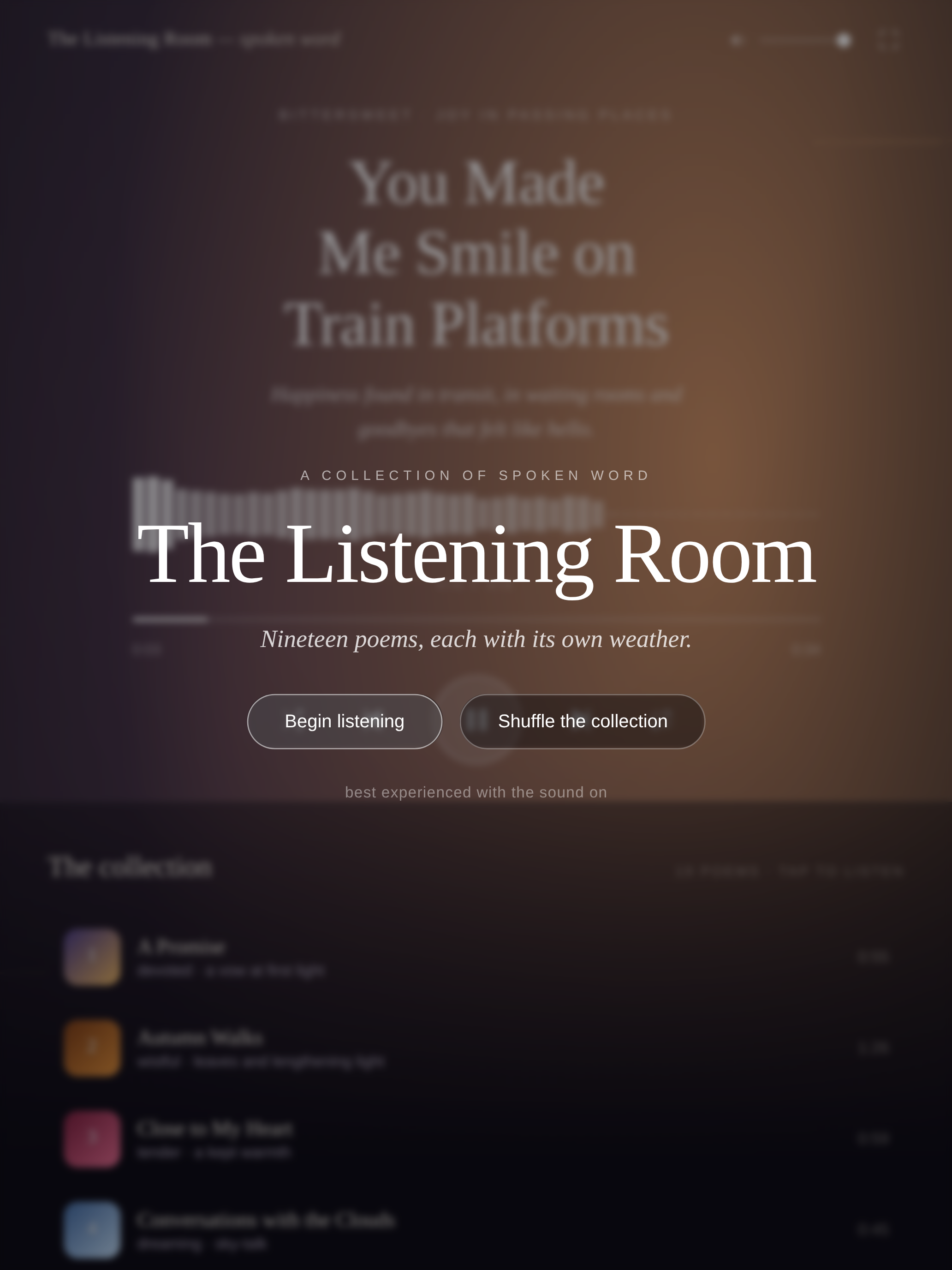 TWP The Listening Room screenshot 11