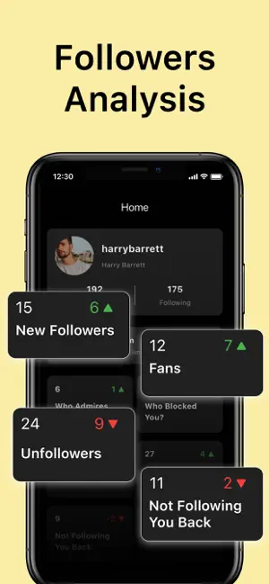 Follower Tracker · Unfollowers screenshot 1