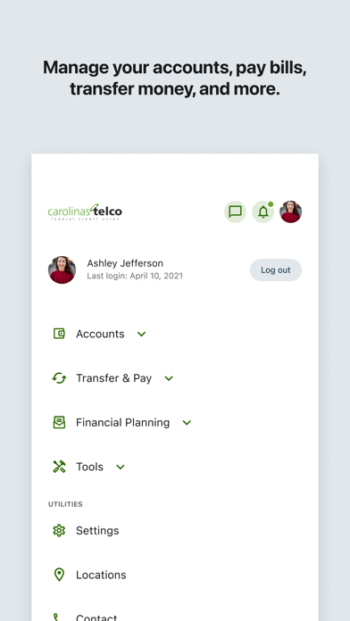 CTFCU Mobile Banking Screenshot