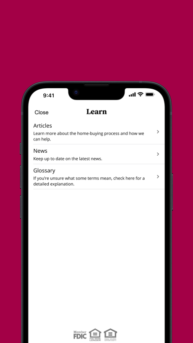 Lincoln Federal: My Mortgage Screenshot