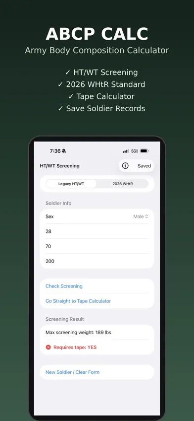 ABCP Calc screenshot 1