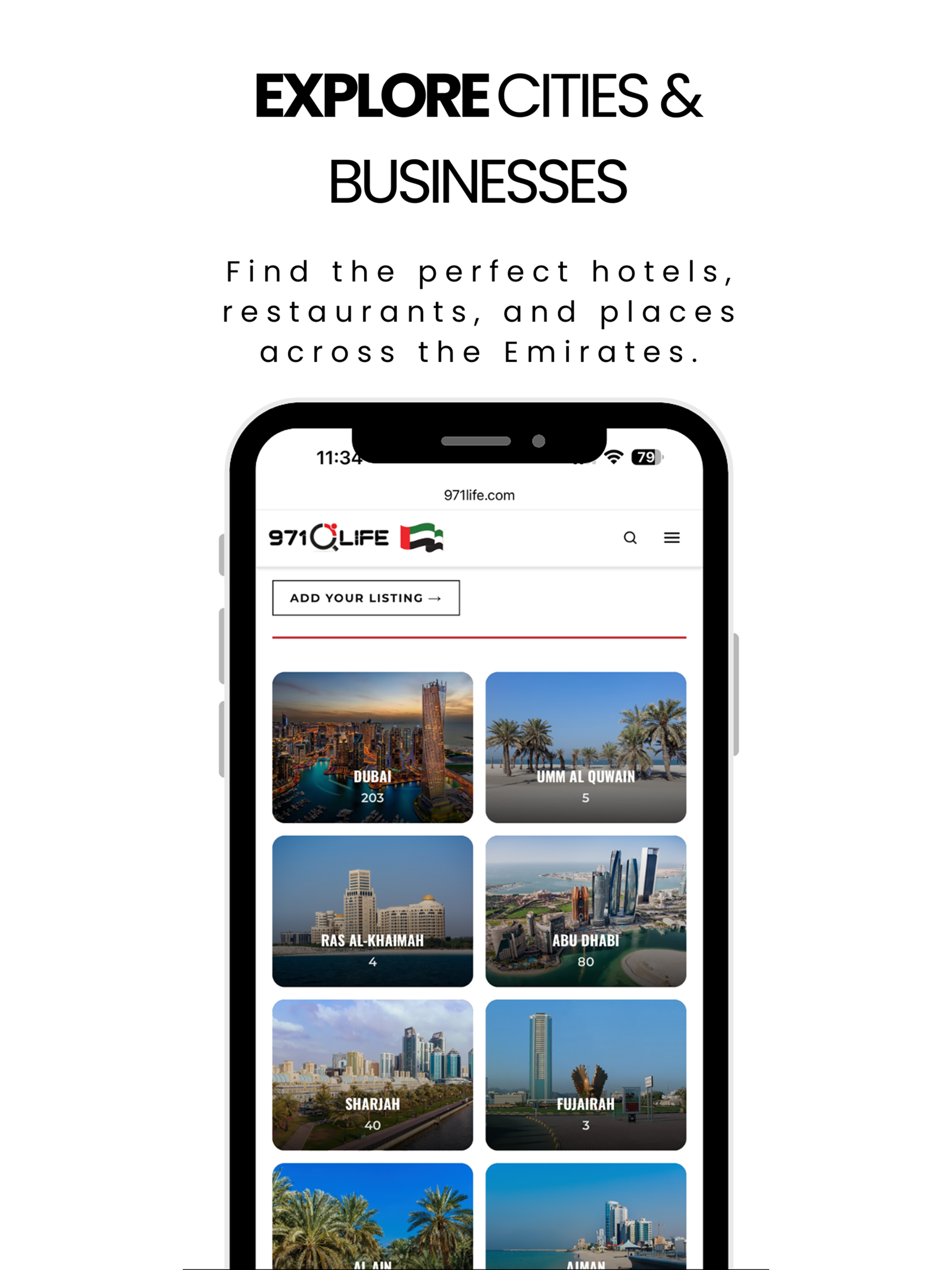 971Life: UAE Guide & Directory screenshot 10