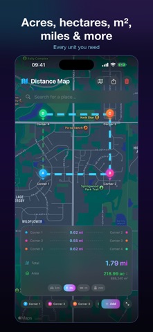 Distance Map - Area Measure Screenshot 4 of 5