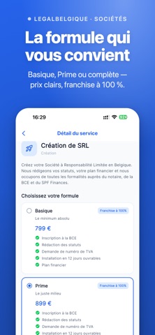 LegalBelgique screenshot