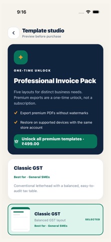 GST Invoice Maker & Billing Screenshot 5 of 6