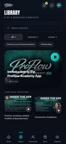 ProFlow Academy App Screenshot 2 of 6