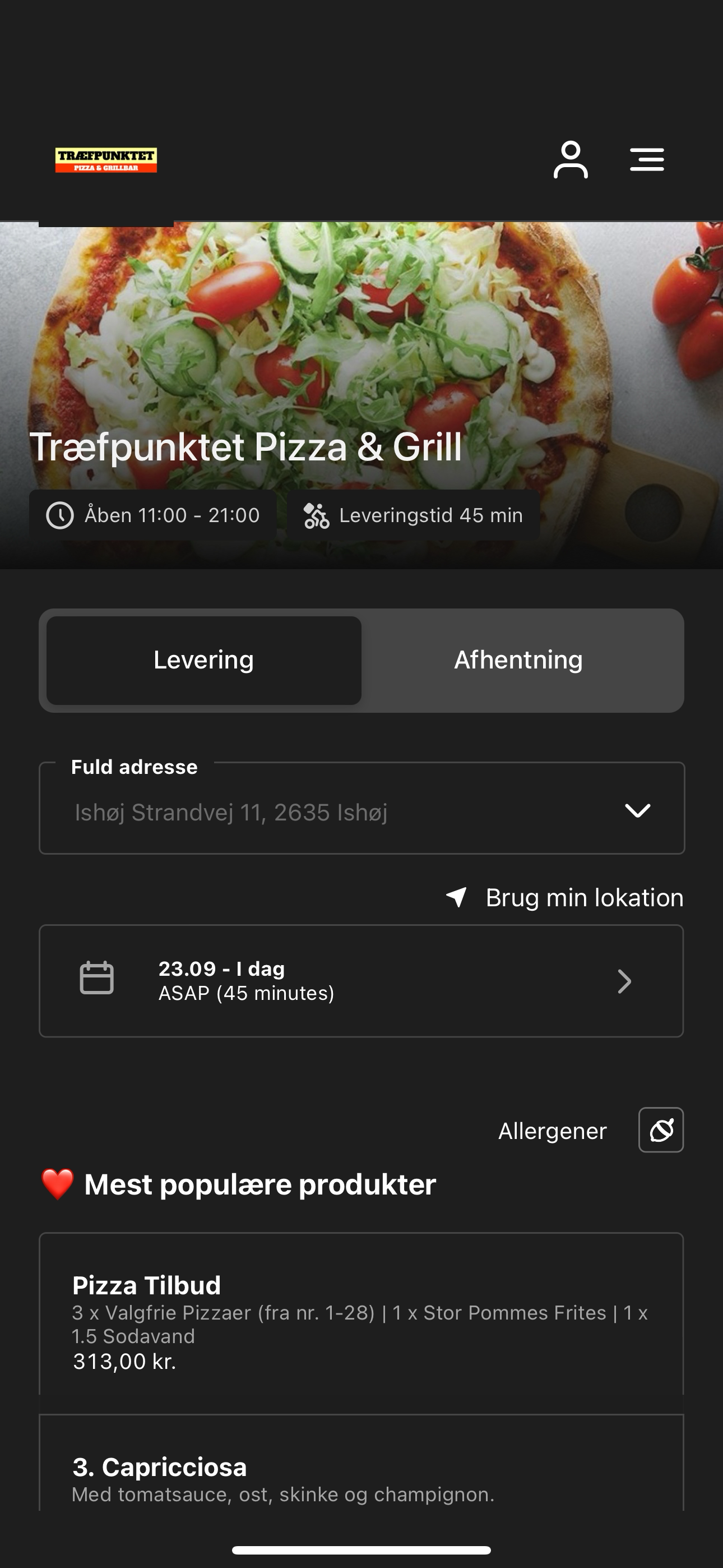 Træfpunktet Pizza & Grill