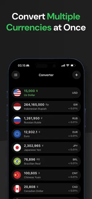 iCurrency – Currency Converter screenshot 1