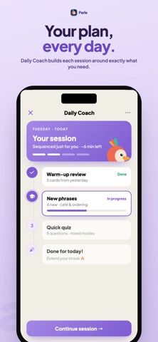 Parle – Speak French iPhone screenshot