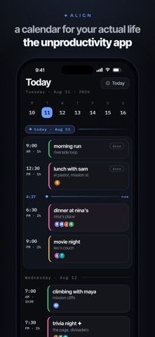 Align - Social Calendar Screenshot 6 of 7