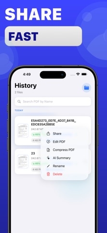 PDF Compressor - Reduce Size Screenshot 4 of 8