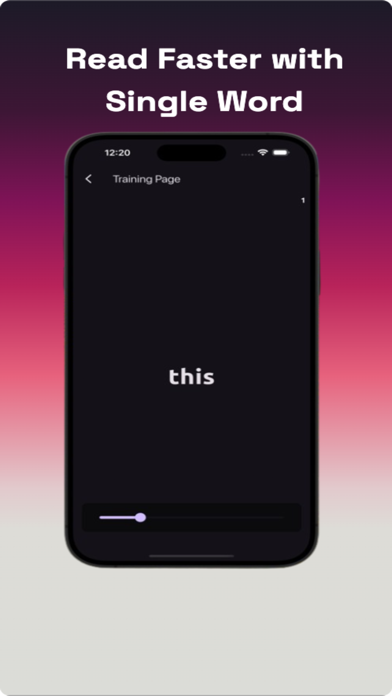 EyzRead - Fast Reading Screenshot