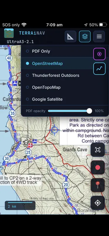 TERRAiNAV — GeoPDF Navigator screenshot 6 of 10