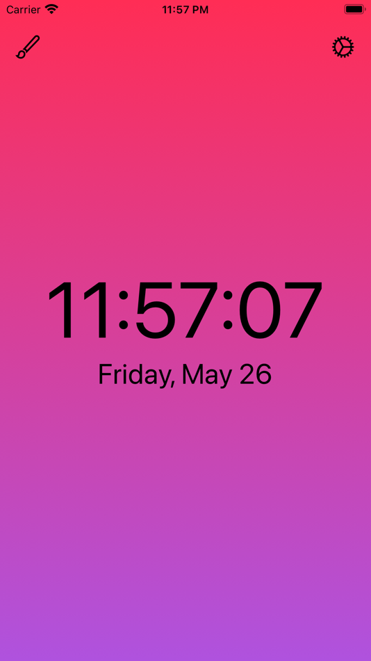 #10. Spiffy Clock (iOS) By: Matthew Roberts