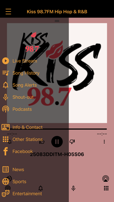Kiss 98.7 Rap, Hip Hop & R&B Screenshot