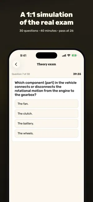 Theory Test Israel 2026 screenshot 2