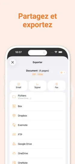 Capture d'écran de Scanner App: Genius Scan sur iPhone 6