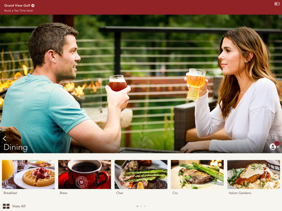 Grand View Lodge iPad screenshot 2 - Travel app