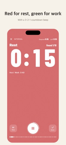 Pacebell: Interval Timer screenshot 5