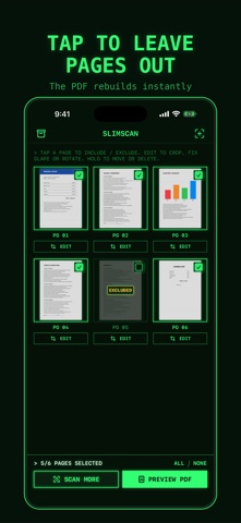 SlimScan: Scan or Shrink PDF screenshot 2