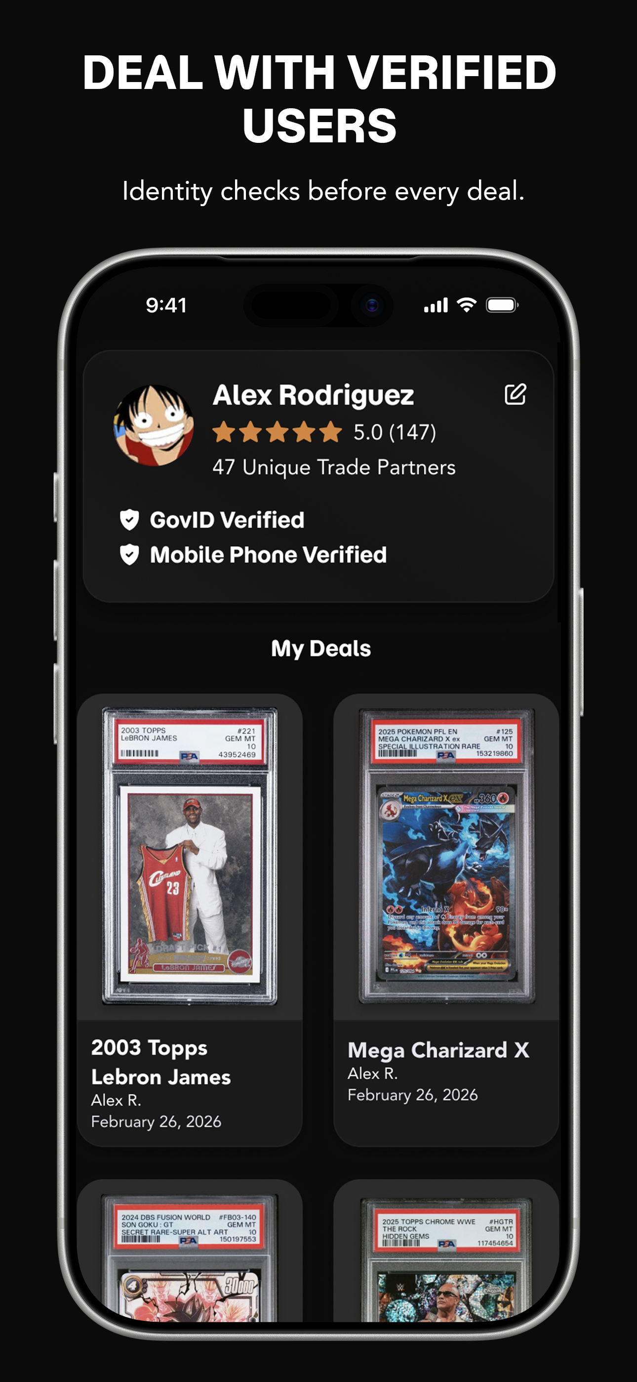 CardTrade: Safe Card Deals