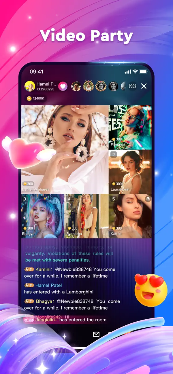 #3. Joyo Live - Videos & LIVE (iOS) 由: Lexiu Network Technology Co., Limited