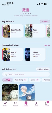 Yumeka Anime iPhone screenshot