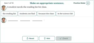 TOEFL - Complete Sentence Lab screenshot 3