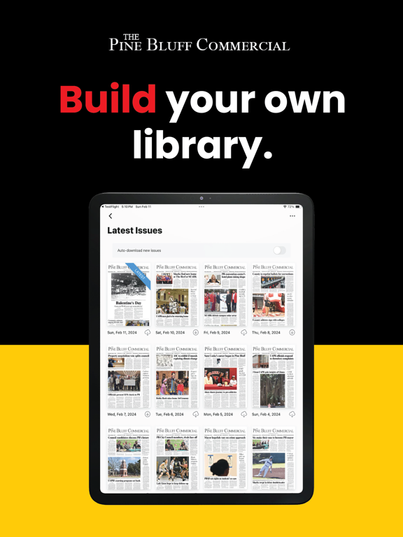 Pine Bluff Commercial iPad screenshot 5 - News app