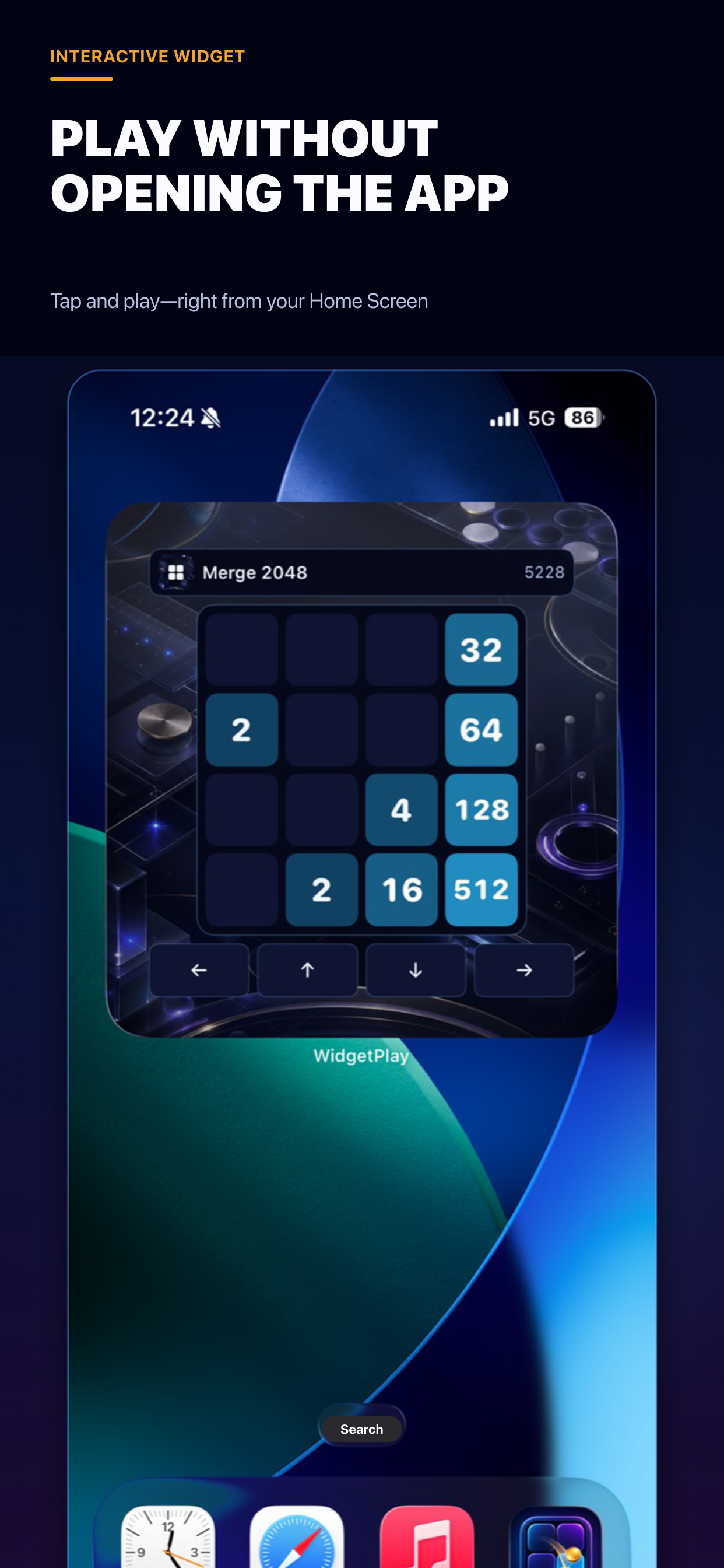 WidgetPlay: Home Screen Games screenshot 2