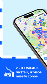 UNIPARK - parking app screenshot