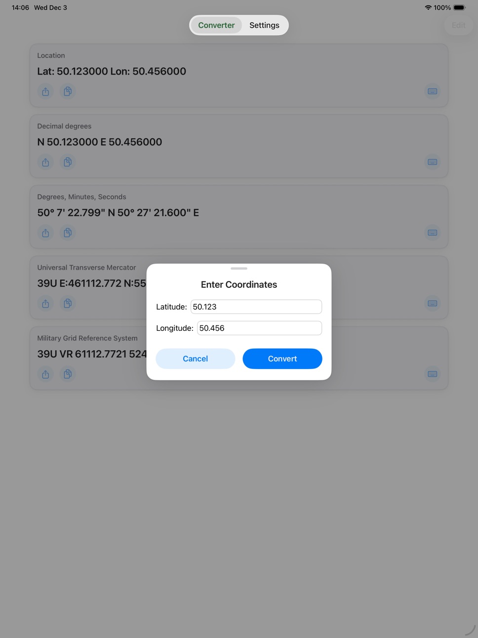 iPad screenshot