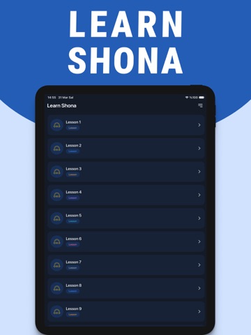 Fast - Speak Shona Language iPad screenshot