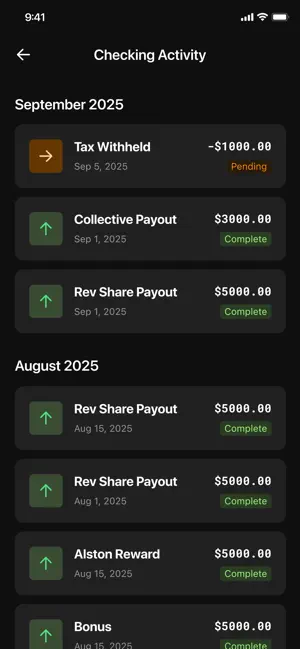 Scout: Athlete Family Office screenshot 3