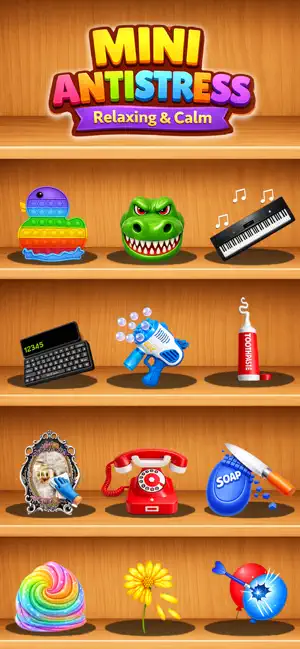 Mini Antistress & Casual Games screenshot 1