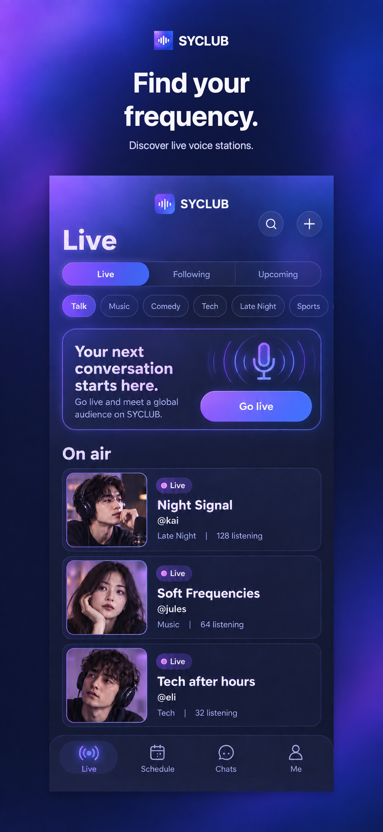 Screenshot 1 of SYCLUB