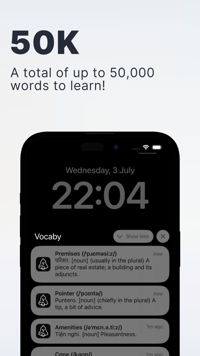 Vocaby - Learn Vocabulary Screenshot