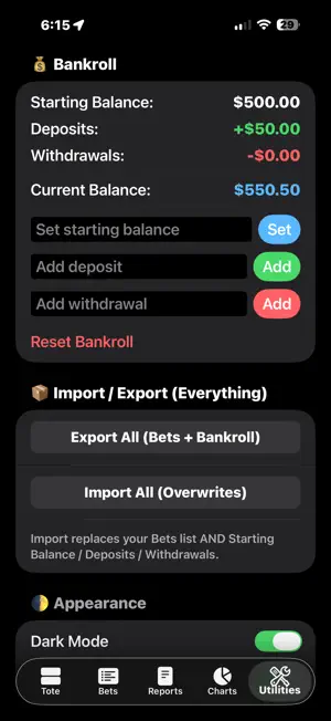Horse Racing- Bet Tracker screenshot 3