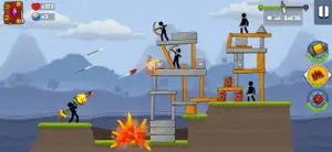 Boom Stick: Bazooka Puzzle screenshot 1