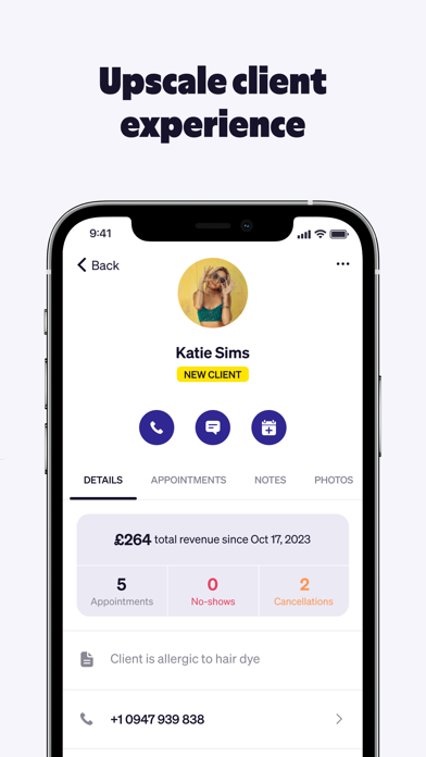 Goldie: Appointment Scheduler Screenshot