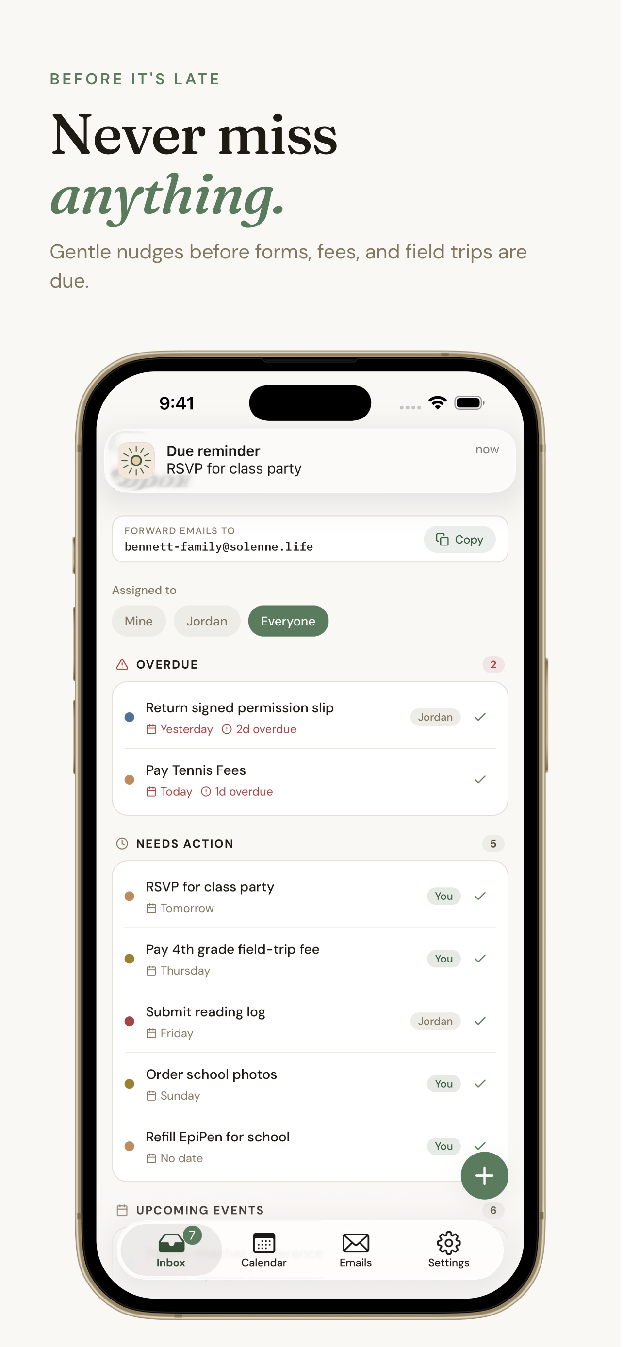 Solenne: Family Calendar screenshot 6