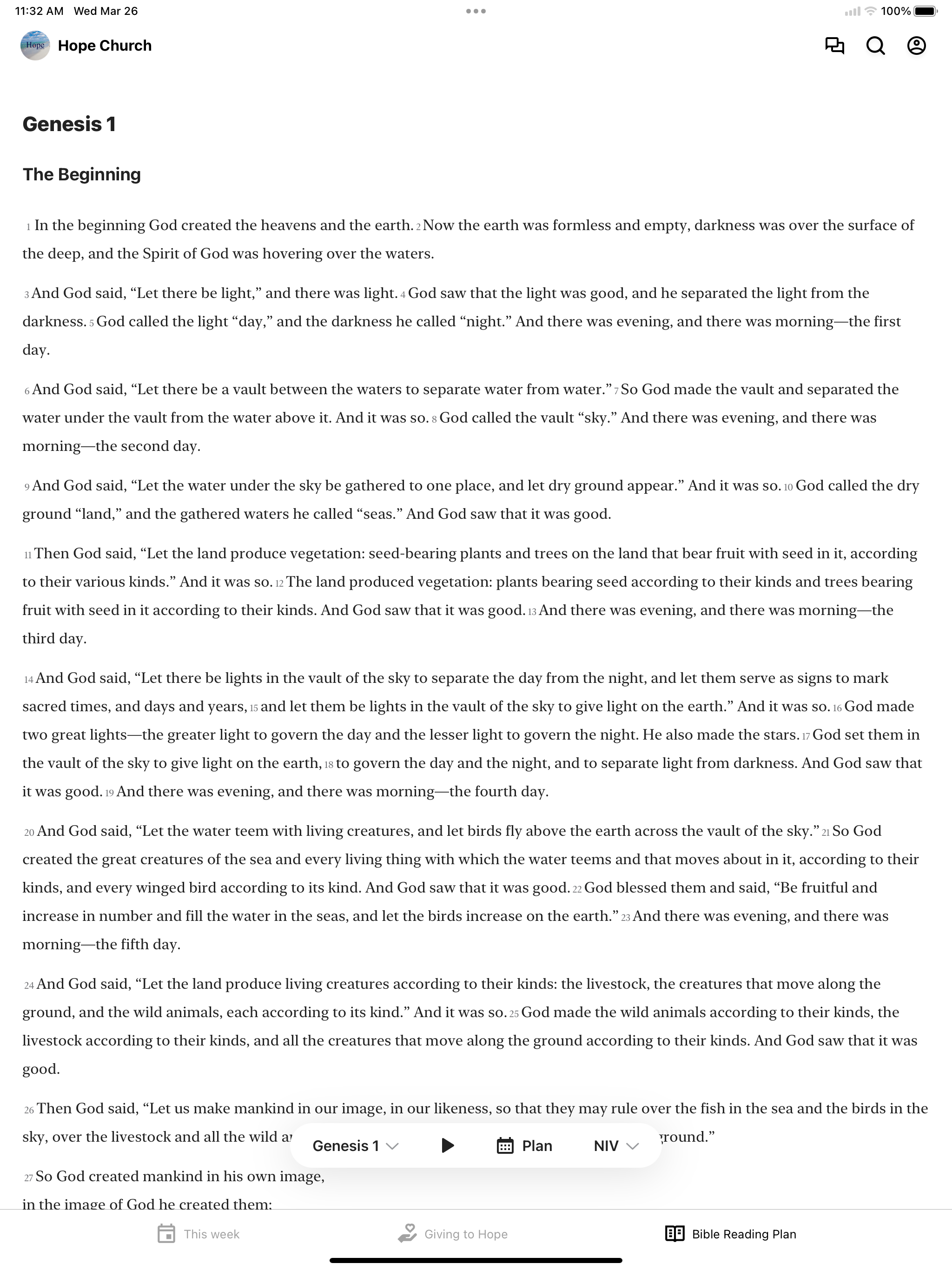 Hope Church Florida screenshot 5