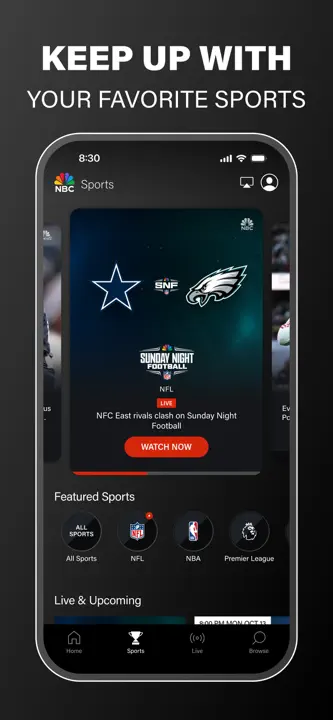 The NBC App: Screenshot 4 von 6