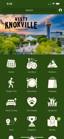 Visit Knoxville Screenshot 1 of 8