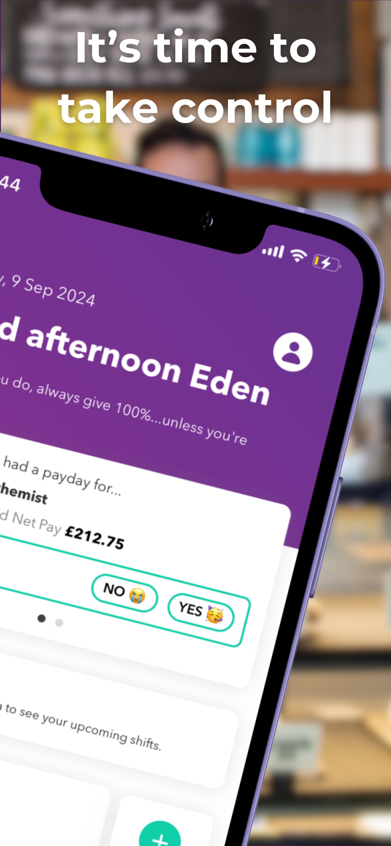 wac - shift & earnings tracker 스크린샷 2